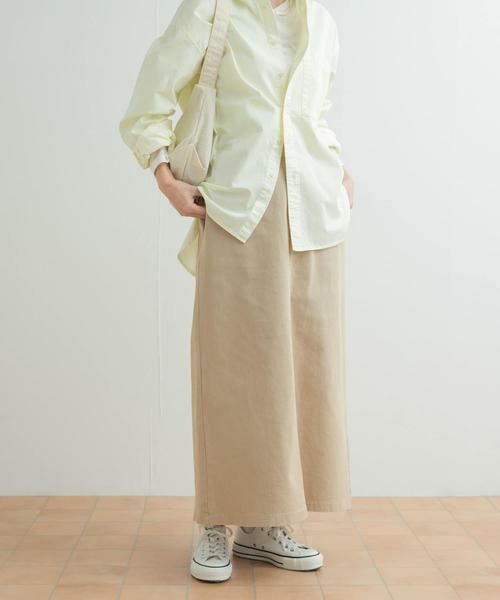 URBAN RESEARCH DOORS / アーバンリサーチ ドアーズ スカート | 製品染めカラースカート | 詳細22