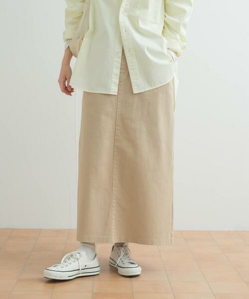 URBAN RESEARCH DOORS / アーバンリサーチ ドアーズ スカート | 製品染めカラースカート | 詳細23