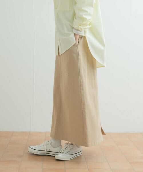 URBAN RESEARCH DOORS / アーバンリサーチ ドアーズ スカート | 製品染めカラースカート | 詳細24