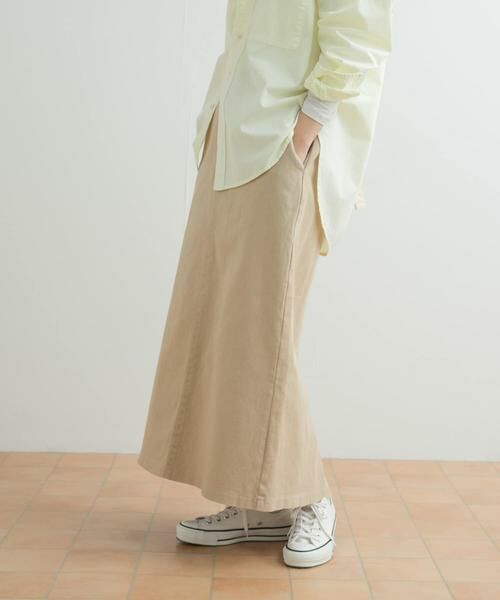 URBAN RESEARCH DOORS / アーバンリサーチ ドアーズ スカート | 製品染めカラースカート | 詳細25