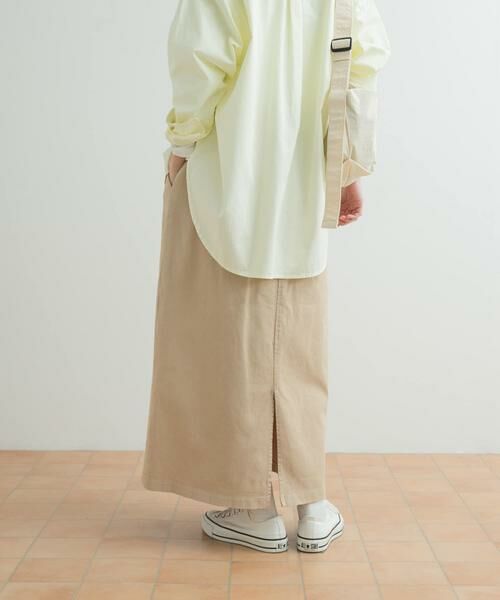 URBAN RESEARCH DOORS / アーバンリサーチ ドアーズ スカート | 製品染めカラースカート | 詳細26