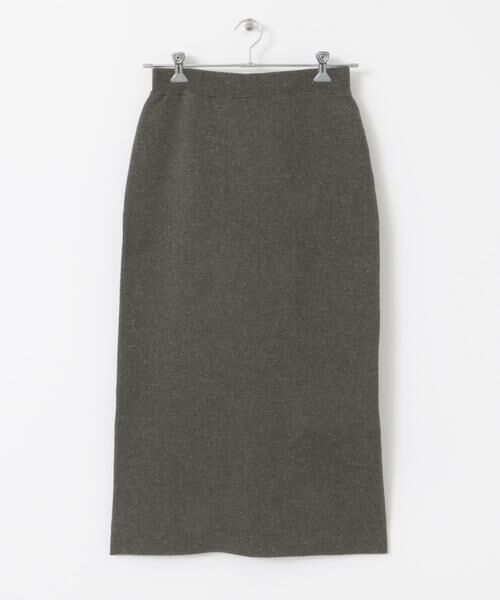 URBAN RESEARCH DOORS / アーバンリサーチ ドアーズ スカート | リネン混ニットストレートスカート | 詳細26