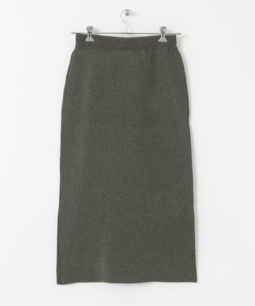 URBAN RESEARCH DOORS / アーバンリサーチ ドアーズ スカート | リネン混ニットストレートスカート | 詳細28