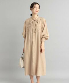 URBAN RESEARCH DOORS / アーバンリサーチ ドアーズ ワンピース | ボウタイワークシャツワンピース