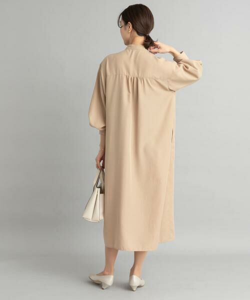 URBAN RESEARCH DOORS / アーバンリサーチ ドアーズ ワンピース | ボウタイワークシャツワンピース | 詳細20