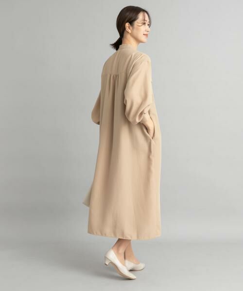 URBAN RESEARCH DOORS / アーバンリサーチ ドアーズ ワンピース | ボウタイワークシャツワンピース | 詳細22