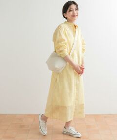 URBAN RESEARCH DOORS / アーバンリサーチ ドアーズ ワンピース | カラーストライプシャツワンピース