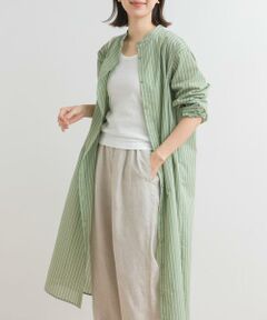 URBAN RESEARCH DOORS / アーバンリサーチ ドアーズ ワンピース | カラーストライプシャツワンピース