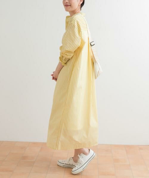 URBAN RESEARCH DOORS / アーバンリサーチ ドアーズ ワンピース | カラーストライプシャツワンピース | 詳細10