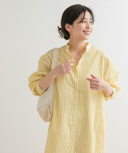 URBAN RESEARCH DOORS / アーバンリサーチ ドアーズ ワンピース | カラーストライプシャツワンピース | 詳細6