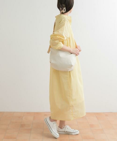 URBAN RESEARCH DOORS / アーバンリサーチ ドアーズ ワンピース | カラーストライプシャツワンピース | 詳細9