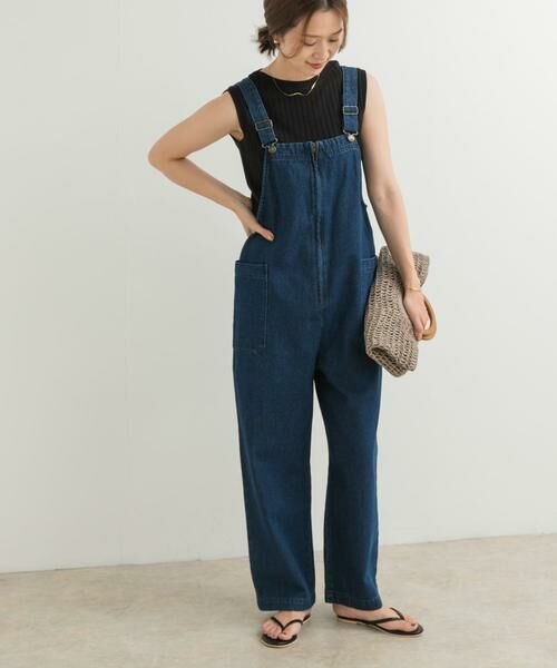 URBAN RESEARCH DOORS / アーバンリサーチ ドアーズ サロペット・オールインワン | デニムサロペット | 詳細1