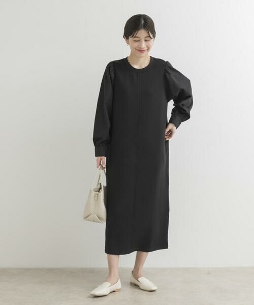 URBAN RESEARCH DOORS / アーバンリサーチ ドアーズ ワンピース | ボリュームスリーブドッキングワンピース | 詳細10