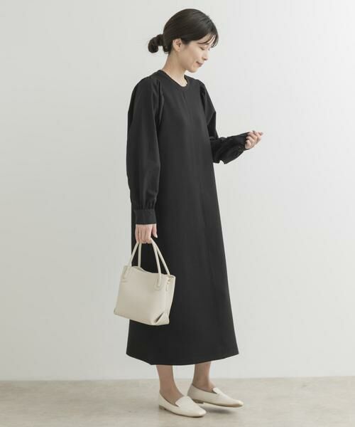 URBAN RESEARCH DOORS / アーバンリサーチ ドアーズ ワンピース | ボリュームスリーブドッキングワンピース | 詳細12