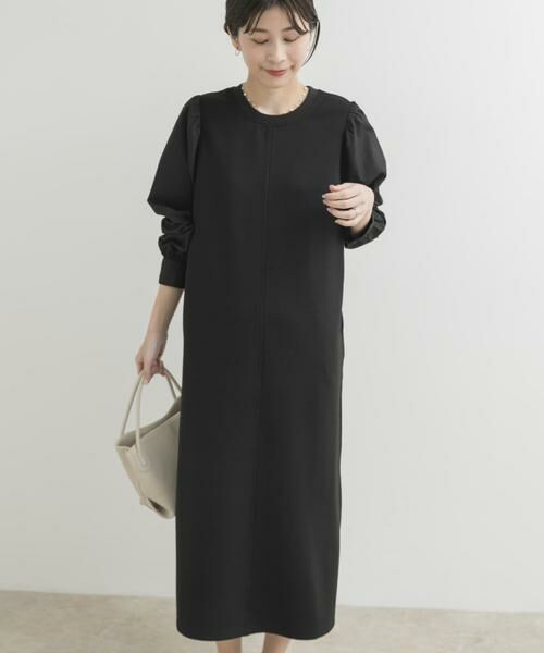 URBAN RESEARCH DOORS / アーバンリサーチ ドアーズ ワンピース | ボリュームスリーブドッキングワンピース | 詳細2