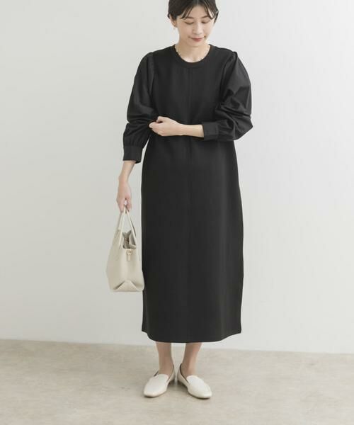 URBAN RESEARCH DOORS / アーバンリサーチ ドアーズ ワンピース | ボリュームスリーブドッキングワンピース | 詳細3