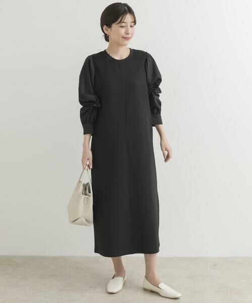 URBAN RESEARCH DOORS / アーバンリサーチ ドアーズ ワンピース | ボリュームスリーブドッキングワンピース | 詳細9