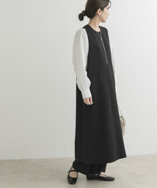 URBAN RESEARCH DOORS / アーバンリサーチ ドアーズ ワンピース | ボリュームスリーブドッキングワンピース | 詳細25