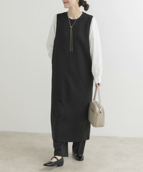 URBAN RESEARCH DOORS / アーバンリサーチ ドアーズ ワンピース | ボリュームスリーブドッキングワンピース | 詳細20