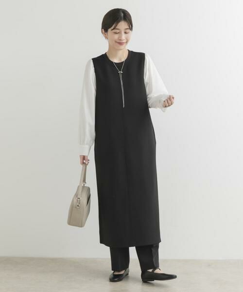 URBAN RESEARCH DOORS / アーバンリサーチ ドアーズ ワンピース | ボリュームスリーブドッキングワンピース | 詳細22