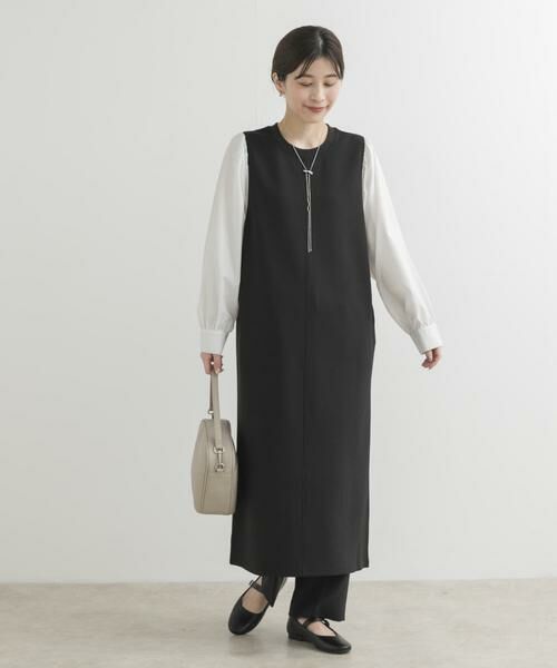 URBAN RESEARCH DOORS / アーバンリサーチ ドアーズ ワンピース | ボリュームスリーブドッキングワンピース | 詳細23