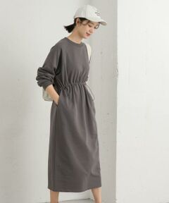 URBAN RESEARCH DOORS / アーバンリサーチ ドアーズ ワンピース | ミニ裏毛ドロストワンピース