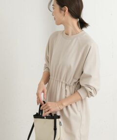 URBAN RESEARCH DOORS / アーバンリサーチ ドアーズ ワンピース | ミニ裏毛ドロストワンピース