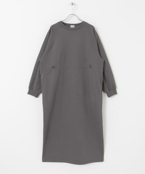 URBAN RESEARCH DOORS / アーバンリサーチ ドアーズ ワンピース | ミニ裏毛ドロストワンピース | 詳細13