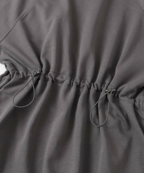 URBAN RESEARCH DOORS / アーバンリサーチ ドアーズ ワンピース | ミニ裏毛ドロストワンピース | 詳細14
