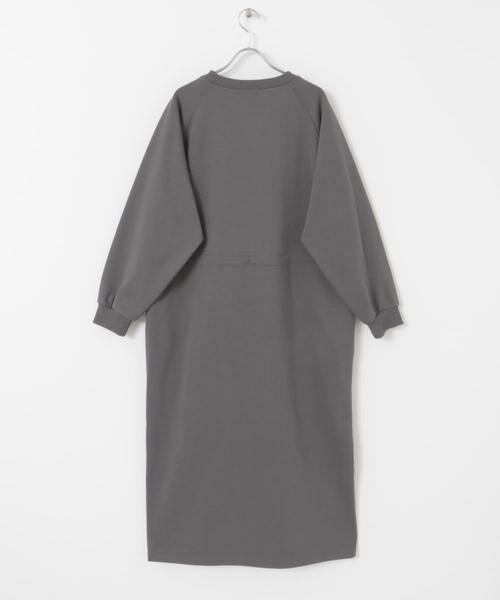 URBAN RESEARCH DOORS / アーバンリサーチ ドアーズ ワンピース | ミニ裏毛ドロストワンピース | 詳細15
