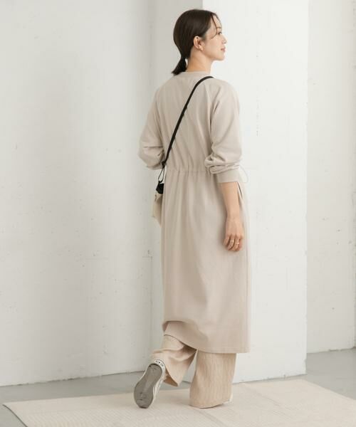 URBAN RESEARCH DOORS / アーバンリサーチ ドアーズ ワンピース | ミニ裏毛ドロストワンピース | 詳細28