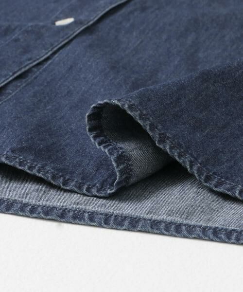 URBAN RESEARCH DOORS / アーバンリサーチ ドアーズ ワンピース | ライトコットンデニムシャツワンピース | 詳細12