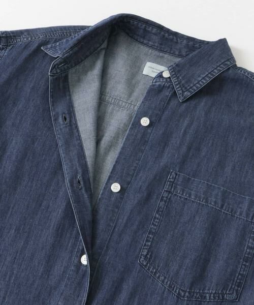 URBAN RESEARCH DOORS / アーバンリサーチ ドアーズ ワンピース | ライトコットンデニムシャツワンピース | 詳細9