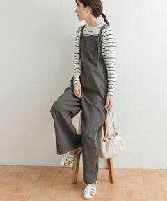 アーバンリサーチドアーズ ベージュ コットンサロペット オーバーオール URBAN RESEARCH DOORS（アーバンリサーチドアーズ）の