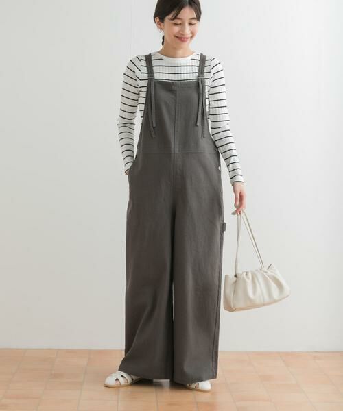 URBAN RESEARCH DOORS / アーバンリサーチ ドアーズ サロペット・オールインワン | コットンバッククロスサロペット | 詳細10