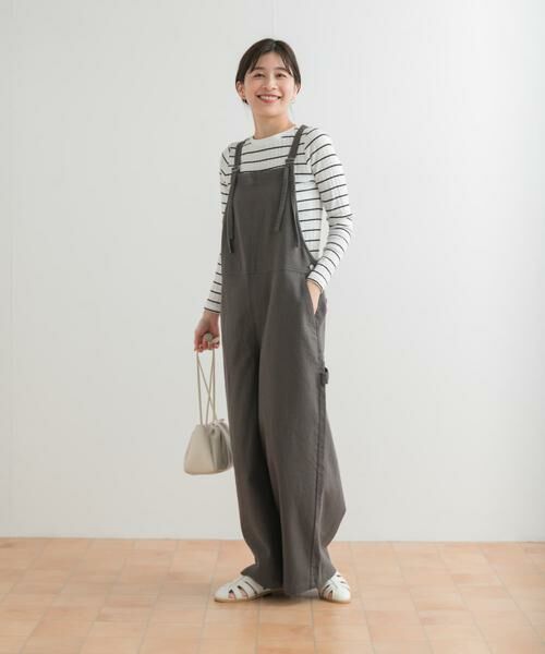 URBAN RESEARCH DOORS / アーバンリサーチ ドアーズ サロペット・オールインワン | コットンバッククロスサロペット | 詳細16