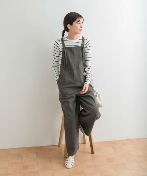 URBAN RESEARCH DOORS / アーバンリサーチ ドアーズ サロペット・オールインワン | コットンバッククロスサロペット | 詳細3