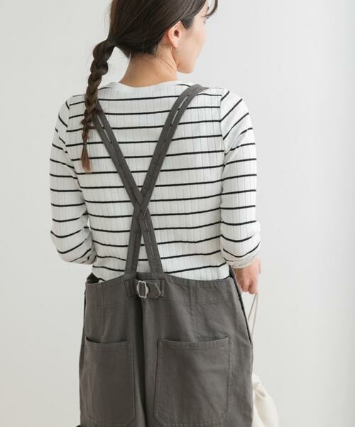 URBAN RESEARCH DOORS / アーバンリサーチ ドアーズ サロペット・オールインワン | コットンバッククロスサロペット | 詳細7