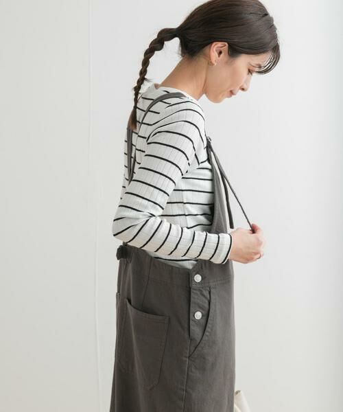 URBAN RESEARCH DOORS / アーバンリサーチ ドアーズ サロペット・オールインワン | コットンバッククロスサロペット | 詳細8