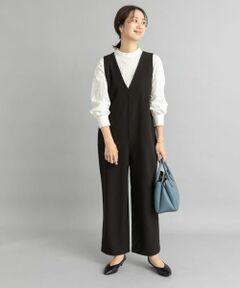 URBAN RESEARCH DOORS / アーバンリサーチ ドアーズ サロペット・オールインワン | Vネックオールインワン