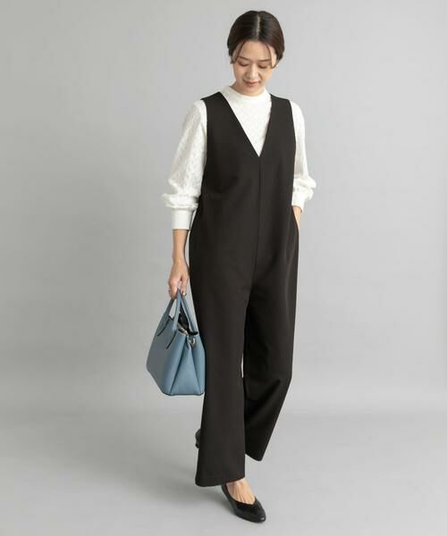 URBAN RESEARCH DOORS / アーバンリサーチ ドアーズ サロペット・オールインワン | Vネックオールインワン | 詳細1