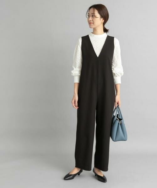 URBAN RESEARCH DOORS / アーバンリサーチ ドアーズ サロペット・オールインワン | Vネックオールインワン | 詳細2