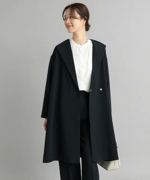 URBAN RESEARCH DOORS / アーバンリサーチ ドアーズ その他アウター | ダブルクロスガウンコート | 詳細1