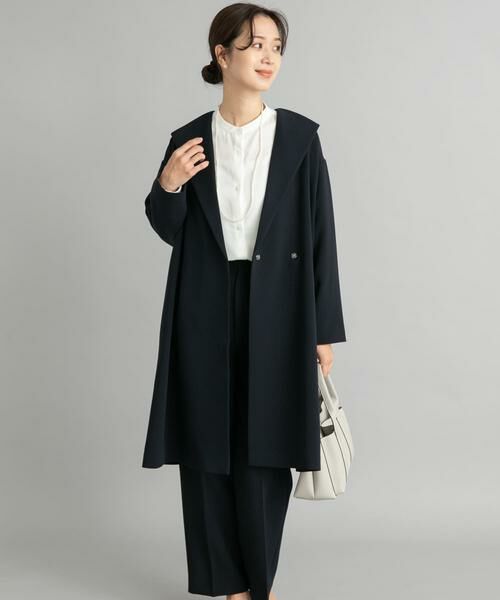 URBAN RESEARCH DOORS / アーバンリサーチ ドアーズ その他アウター | ダブルクロスガウンコート | 詳細4