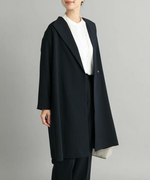URBAN RESEARCH DOORS / アーバンリサーチ ドアーズ その他アウター | ダブルクロスガウンコート | 詳細5