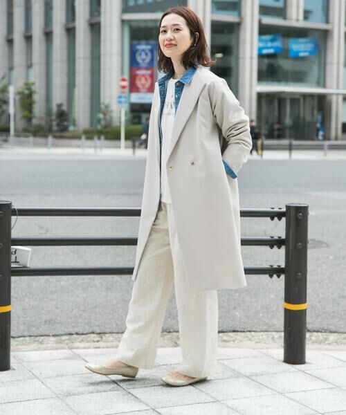 URBAN RESEARCH DOORS / アーバンリサーチ ドアーズ その他アウター | ダブルクロスガウンコート | 詳細18