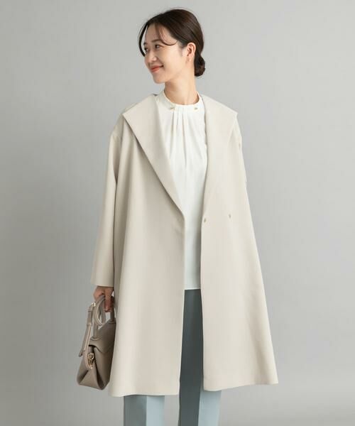 URBAN RESEARCH DOORS / アーバンリサーチ ドアーズ その他アウター | ダブルクロスガウンコート | 詳細19