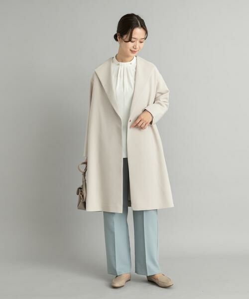 URBAN RESEARCH DOORS / アーバンリサーチ ドアーズ その他アウター | ダブルクロスガウンコート | 詳細20