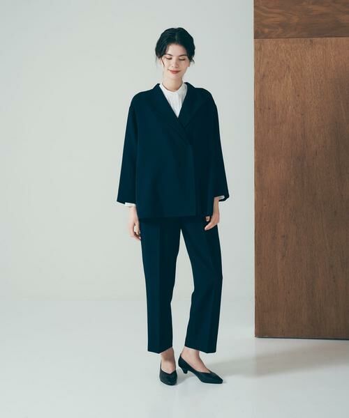 URBAN RESEARCH DOORS / アーバンリサーチ ドアーズ その他アウター | ダブルクロスショートガウン | 詳細12