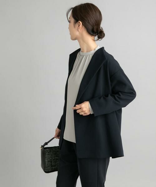 URBAN RESEARCH DOORS / アーバンリサーチ ドアーズ その他アウター | ダブルクロスショートガウン | 詳細2